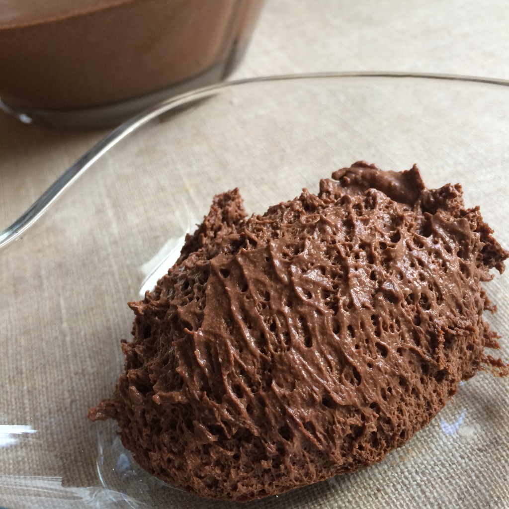 Dairy free chocolate mousse